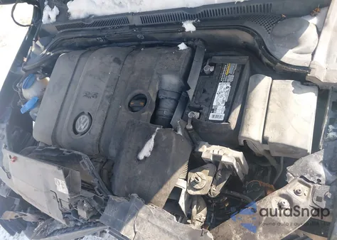 2013 Volkswagen Jetta 2.5L Se из США, поврежденный, VIN 3VWDP7AJ4DM438615